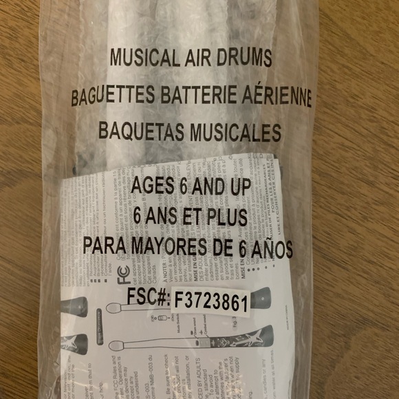 Musical Air Drums, New In Original Packaging, Ages 6 & up - Picture 4 of 8